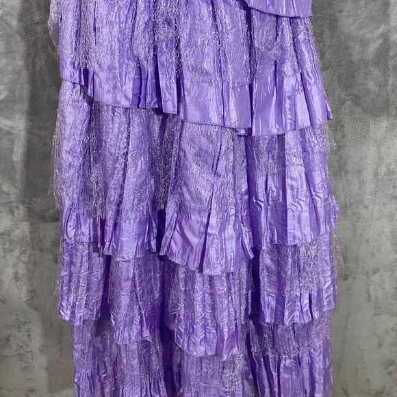 Disney Chasing Fireflies Descendents Mal Dress Girls Size 10 Halloween Costume - Picture 4 of 9